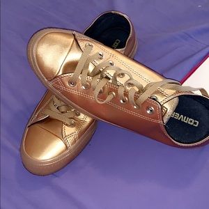 All Gold Converse